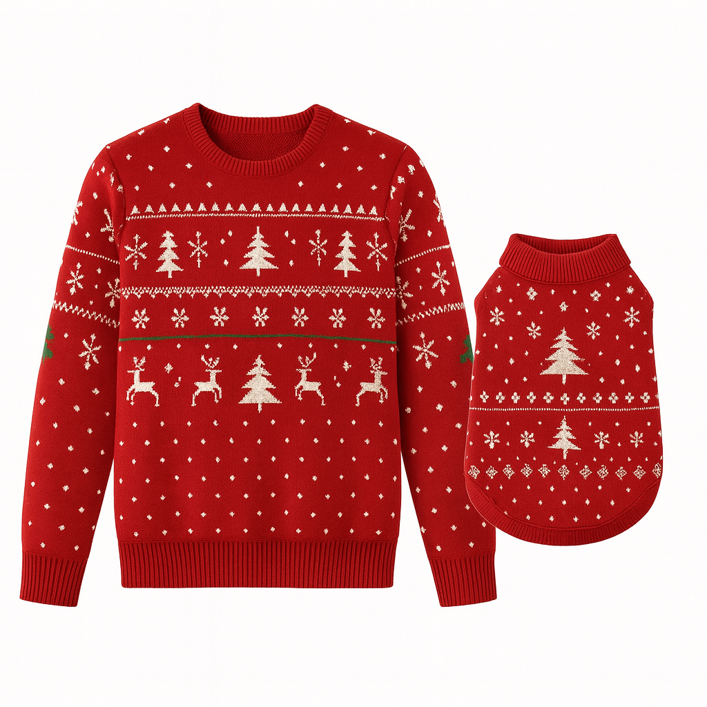 Weihnachtspyjama-Set „Festive Dreams“